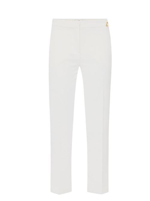 Pantaloni in doppio crêpe leggero con spacchetti ELISABETTA FRANCHI | PA09852E2.360